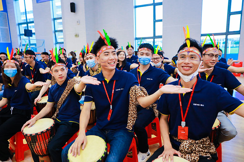 万科400人《非洲鼓》主题拓展完美结束！